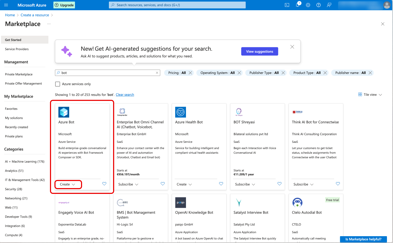 App registration - Azure