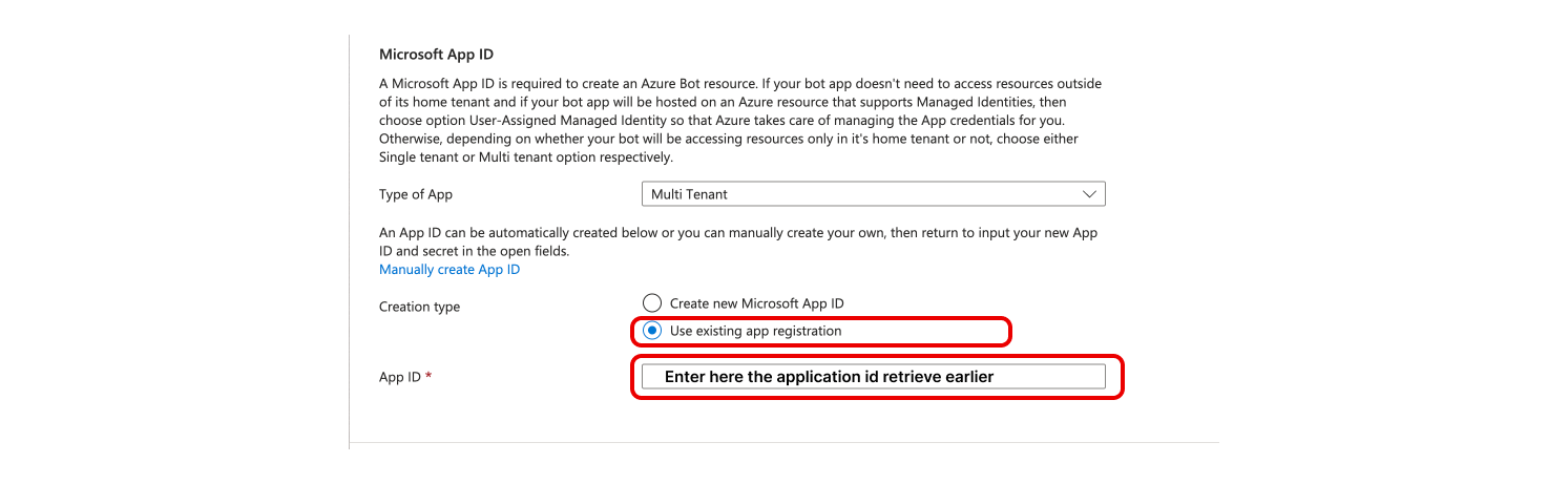 App registration - Azure